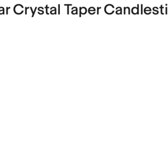 🎄 Classic Christmas Pair of VINTAGE CUT GLASS STAR CANDLE HOLDERS like Rosenthal - Picture 4 of 4